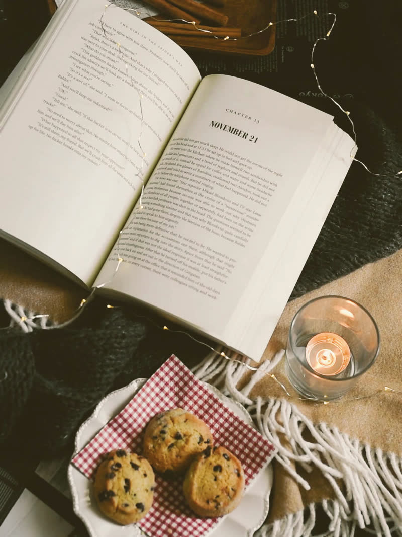 The still that carried "i stopped finishing books"
