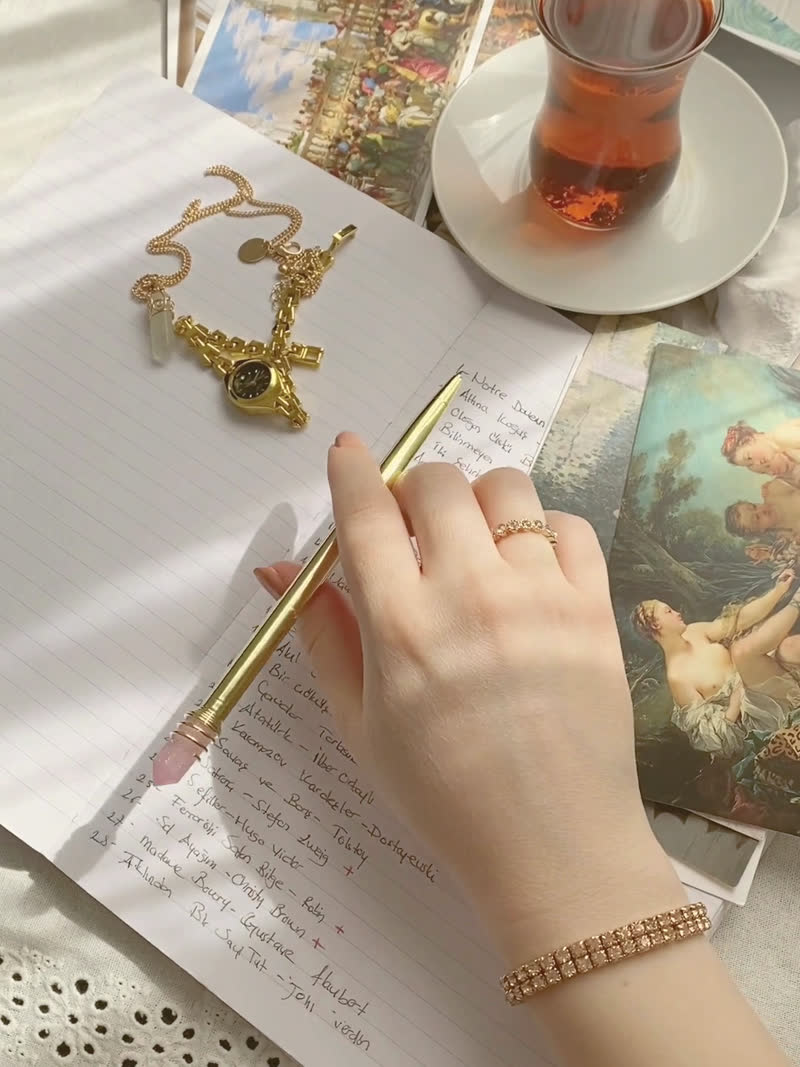 The still that carried "the version of me that journals every morning is a completely different person"
