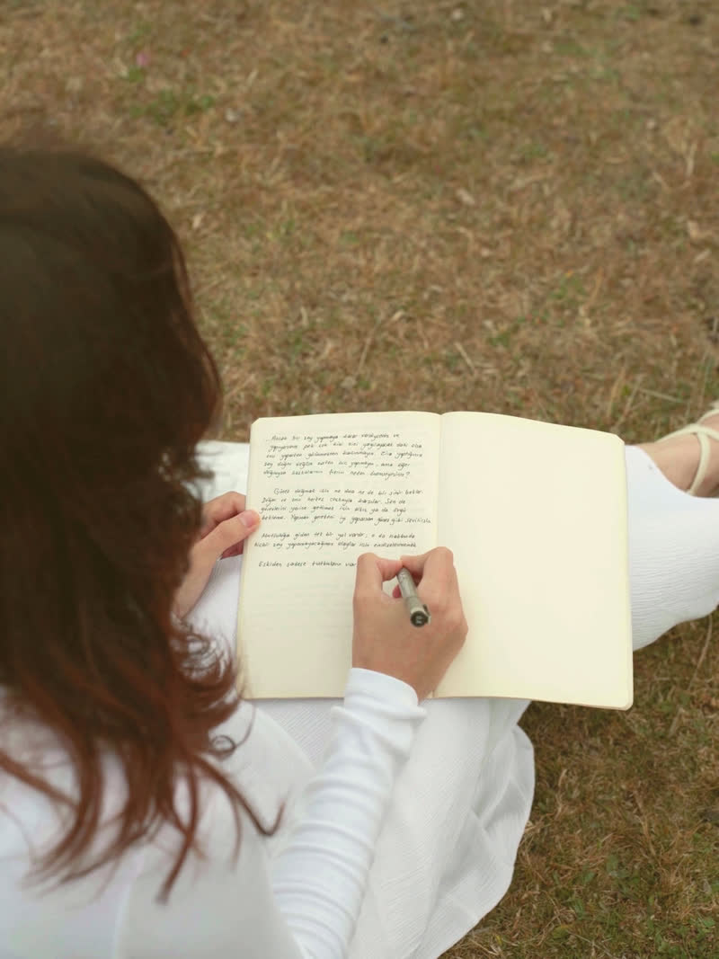The still that carried "the page is still blank"