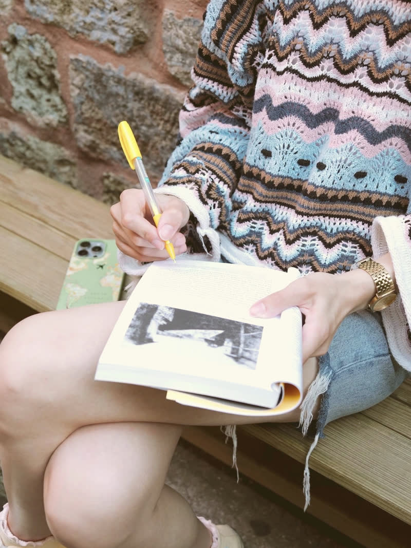 The still that carried "the page is still blank"