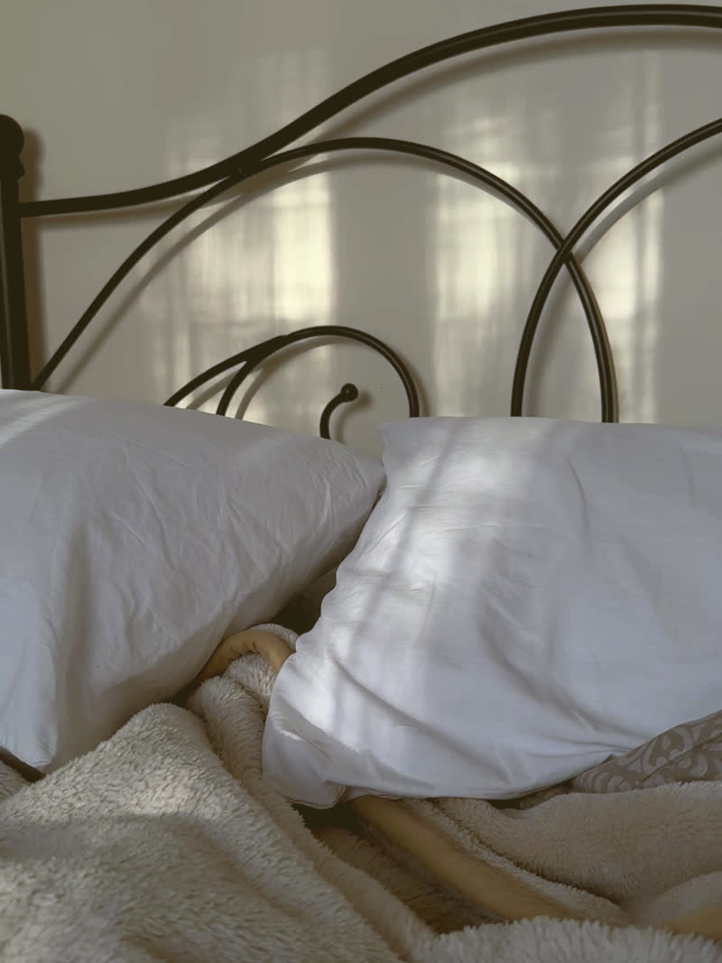 The still that carried "i stopped making the bed"