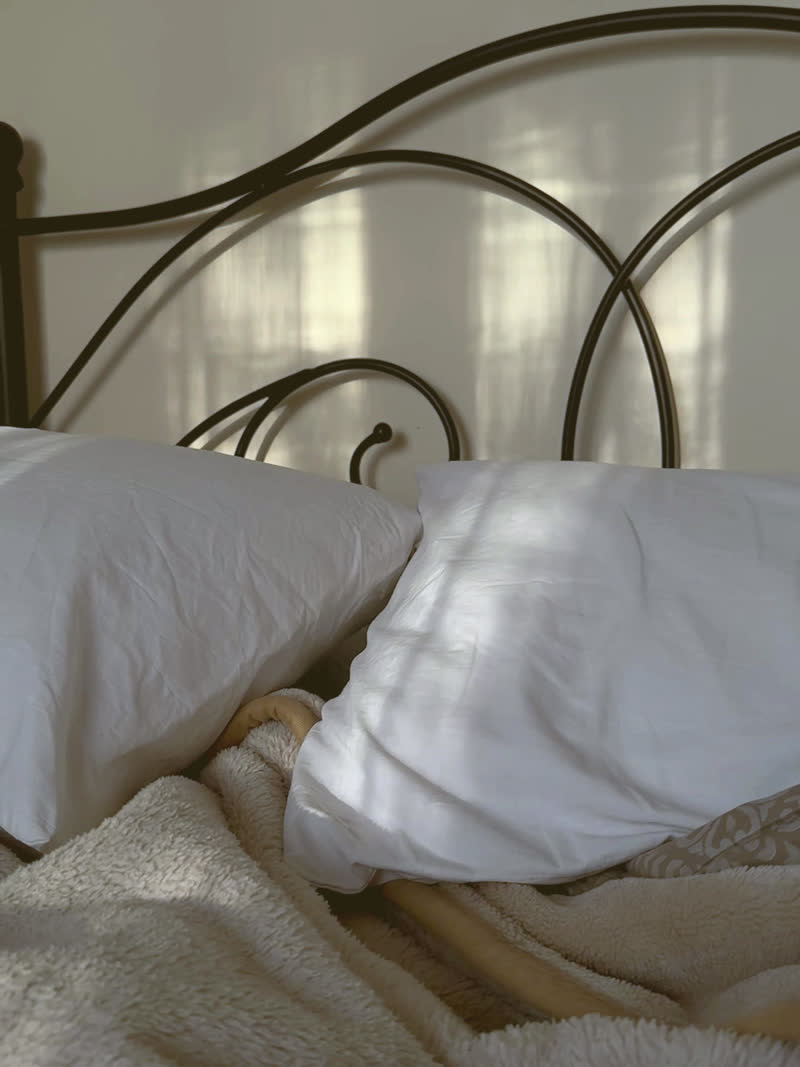 The still that carried "i stopped making the bed"